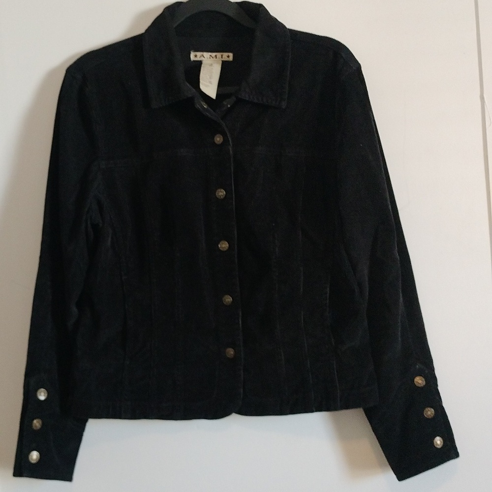 A.M.I womens snap buttons jacket size S. - Picture 11 of 13